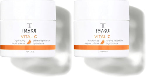 IMAGE Skincare, VITAL C Hydrating Repair Crème, Face Night Cream Moisturizer with Hyaluronic Acid, for Dry Skin, Full-Size, 2 fl oz