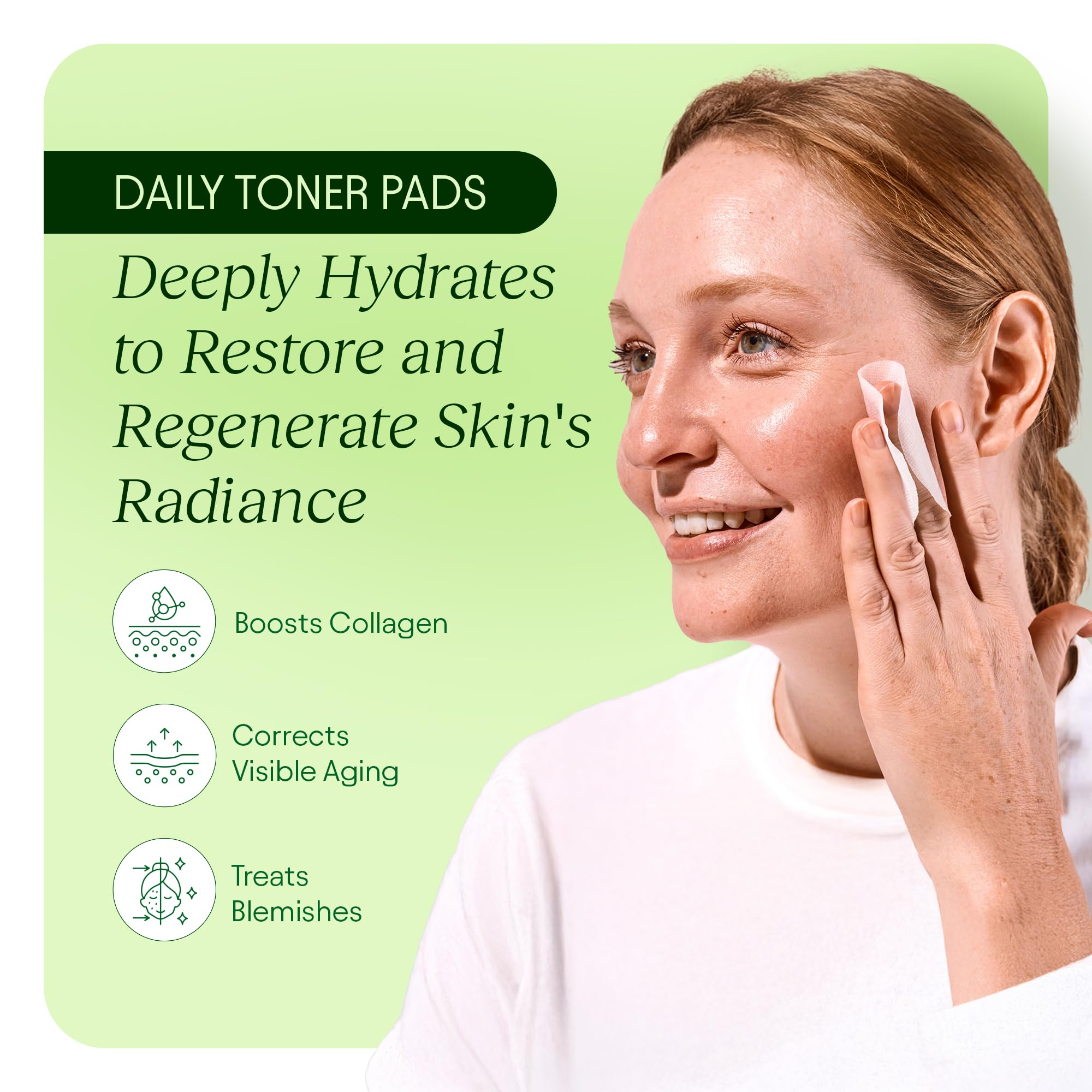 Toning Polish Pads - Korean Skincare for Dark Spots, Wrinkles & Dull Skin - Hydrating Facial Treatment with Snail Mucin, Niacinamide, Peptides & Centella - 2-Pack, 200 Pads